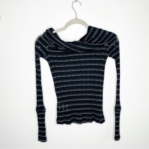 FREE PEOPLE We The Free Snowbunny Off The Shoulder Top Size XS - Picture 7 of 7